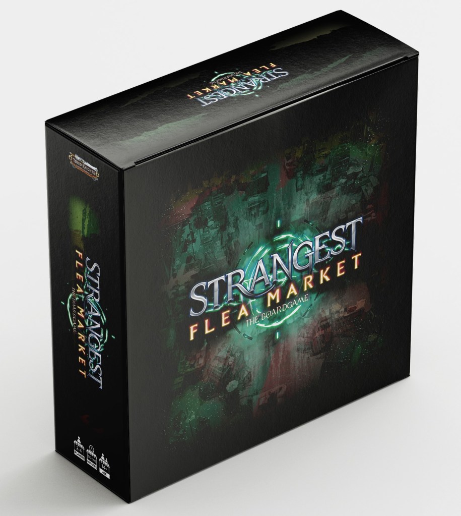 Box art applied to a mock up. 